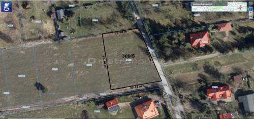 Działka budowlana na sprzedaż, 1615 m2, Kiełmina