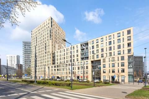 2 pokoje Nowoczesny Apartamentowiec Muranów