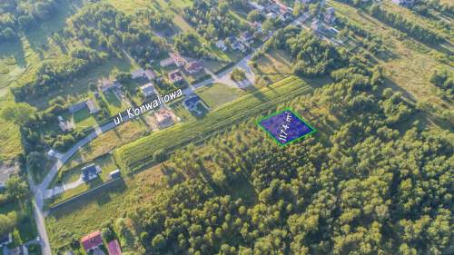 Działka pod budowe domu 1174 m2
