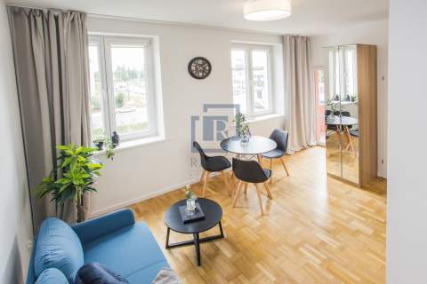 Nowoczesna kawalerka po remoncie Balkon Borek