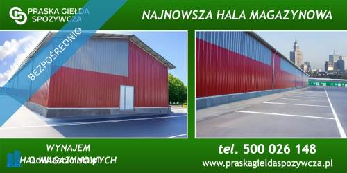 Hala/Magazyn na wynajem