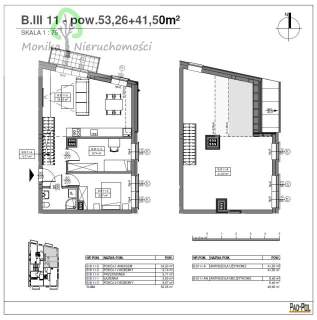 Dwupoziomowe apartamenty nad Wisłą