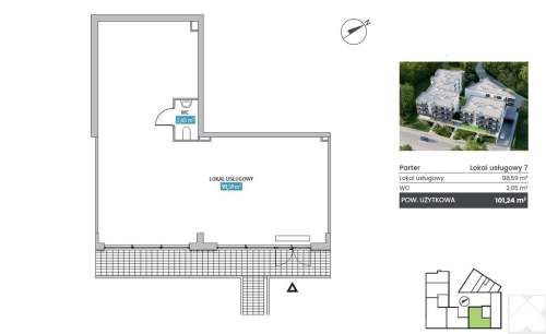 Ruczaj Lokal Usługowy Nowy Open Space 101,24 m2