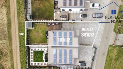 Wykończony Dom z 2022r. Fotowoltaika i Rekuperacja