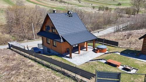 Dom z bali 150 m w Trybszu Blisko Białki