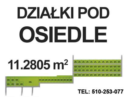 Pod Sochaczewem 11ha pod osiedle dla dewelopera MPZP
