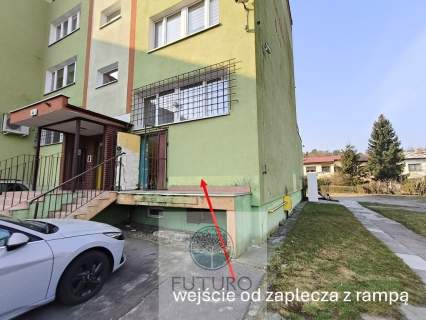Załom lokal 117m2 parter w bloku rampa - 2300m2 