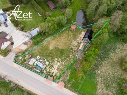 Urokliwa działka nad rzeką - 20 km od Białegostoku