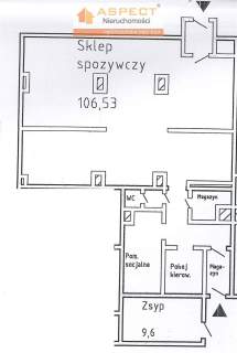 100 m2 lokal na osiedlu z dużymi witrynami