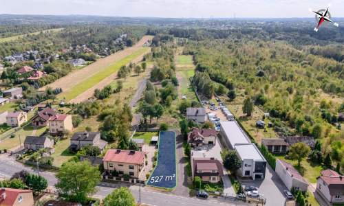 Działka Wyczerpy pod zabudowę jednorodzinną