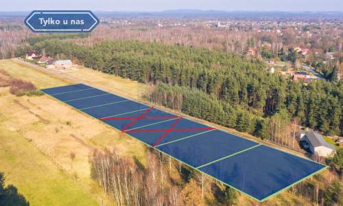 Działki budowlane/ Zawada gm. Kamienica Polska