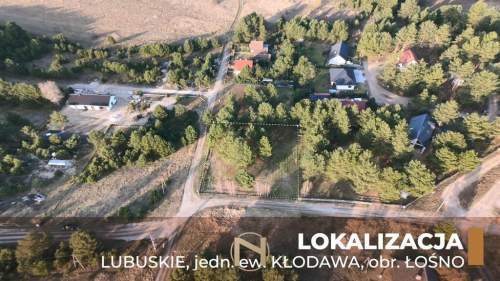 Działka budowlana na sprzedaż, 2151 m2, Łośno