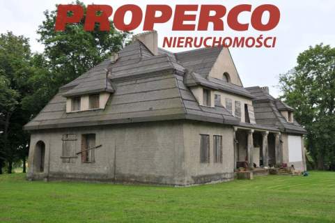 Zabytkowy zespół parkowo-dworski 650m2, Waśniów