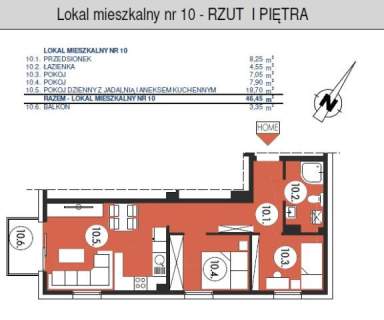 Mieszkanie w Bielsku Białej, ul. Wita Stwosza