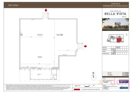 Wynajmę lokale od 54m2 do 140 m2