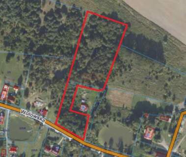 Dz. budowlana, 147 ar, uzbrojona w drodze , las
