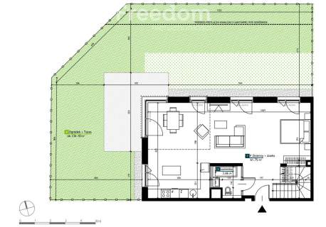 4M Antresola Ogródek 134m2 Bemowo Metro