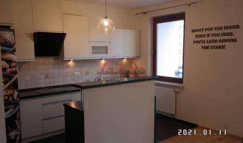Przestronny apartament dwupokojowy na Mokotowie.