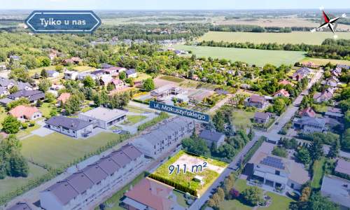 Działka pod Bliźniaka lub dom jednorodzinny.