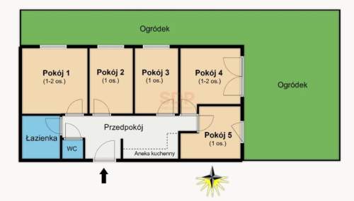 Mieszkanie 5 pokoi z najemcami, m. garażowe