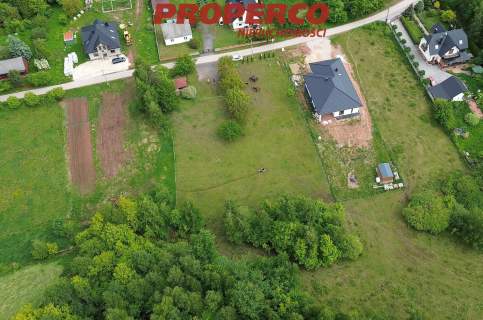 Działka 3029m2 Mniów, 45x67 m , las obok