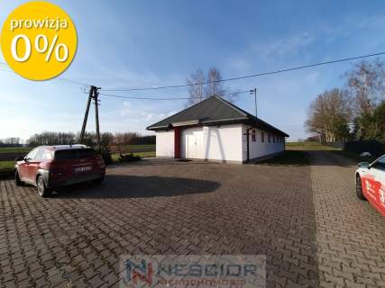 Hala magazynowa 200 m2 działka 7000 m2 - Brzozów