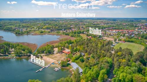 Działka nad Jeziorem Orzysz, przy plaży gminnej.