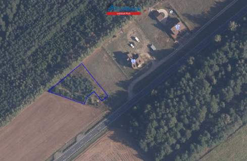 Działka budowlana na sprzedaż, 1282 m2, Żeleźnica