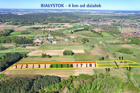 Działki budowlane przy lesie - Olmonty