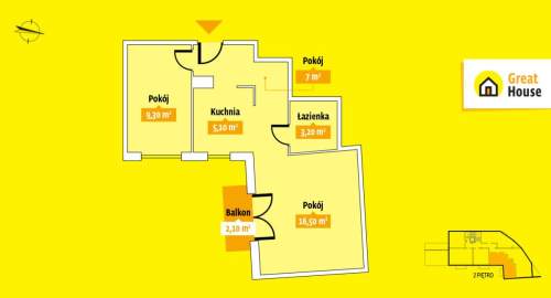 2 pokoje - 40m2 - Śródmieście - 2026 r