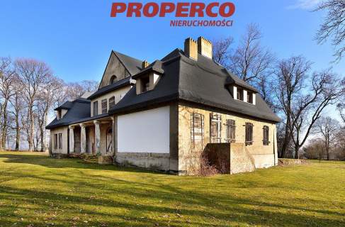 Zabytkowy zespół parkowo-dworski 650m2, Waśniów
