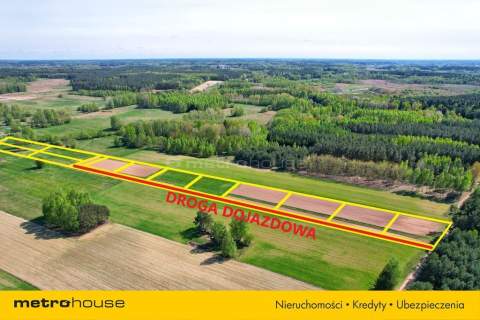 Działki budowlane przy lesie - Olmonty