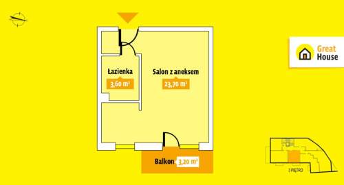 kawalerka 27m2, Śródmieście - 2026 r