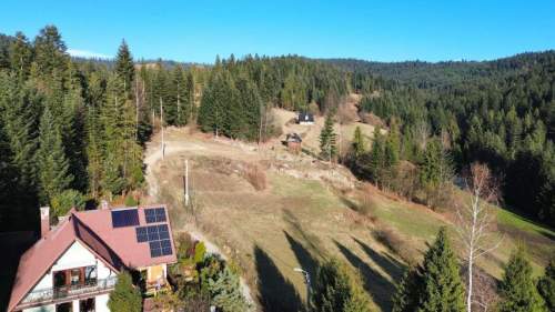 Wymarzony domek w górach, Gorce, widok na Tatry