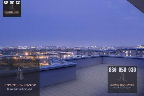PENTHOUSE z panoramą Krakowa   3 pokoje Taras 50