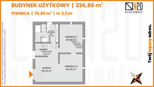 Przestrzeń biurowa 160,04 m2 Magazyny Parkingi