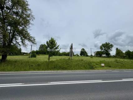 85 arów teren budowlany przy drodze krajowej 52