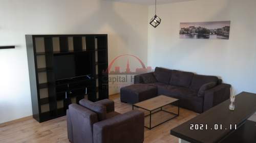 Przestronny apartament dwupokojowy na Mokotowie.
