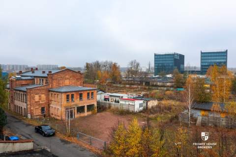 grunt wraz z budynkiem biurowym w centrum Katowic