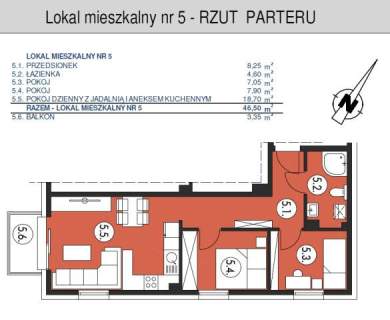 Mieszkanie w Bielsku Białej, ul. Wita Stwosza