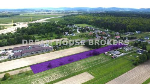 Działka budowlana 41 arów Zalesie gm.M.Piastowe 