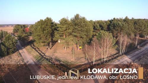 Działka budowlana na sprzedaż, 2151 m2, Łośno