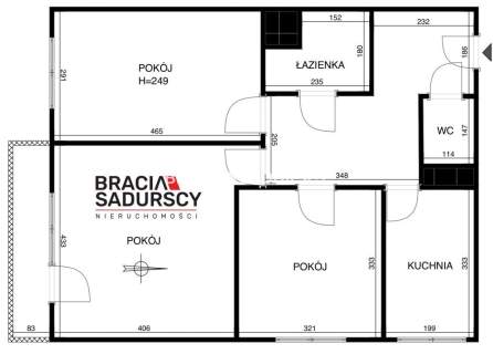 Dębn/Ruczaj 3 pok ok.66m2 widok na Panoramę Krakow