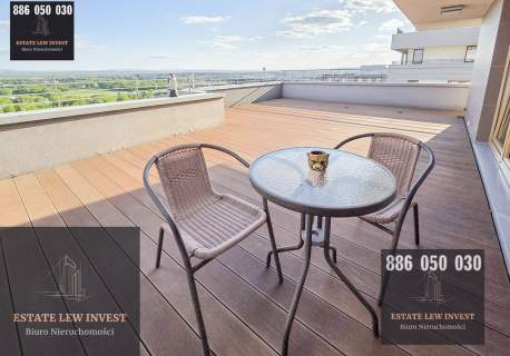 PENTHOUSE z panoramą Krakowa   3 pokoje Taras 50