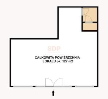 126 m2, Lokal z najemcą , witryna