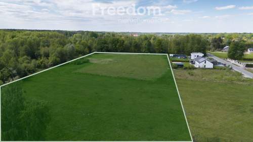 Rozwojowa działka budowlana 2,57 ha   Książenice