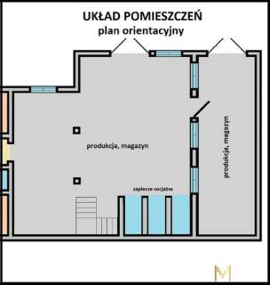 hala produkcyjno -usługowa, 195 m2