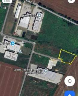 Działka inwestycyjna 3200m2 projekt hali 1000 m2
