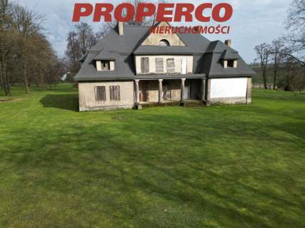 Zabytkowy zespół parkowo-dworski 650m2, Waśniów