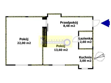 Planty, M3 49,68 m2, ul. Broni